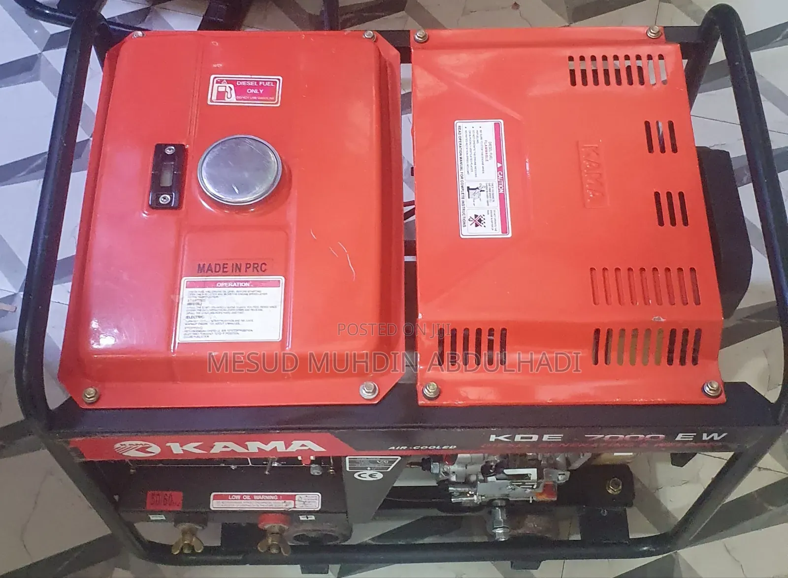 Kad 7000ew Dlesel Generating Welding