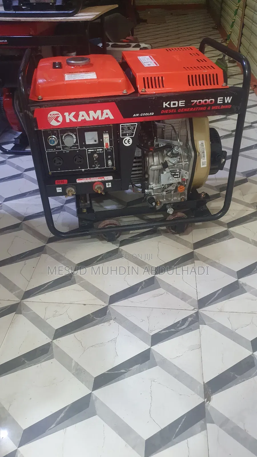 Kad 7000ew Dlesel Generating Welding