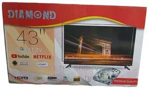 Photo - Diamond 43 Inch Tv Double Glass Smart Tv