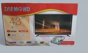 Diamond 43 Inch Tv Double Glass Smart Tv