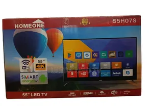 Home One 55 Inch Double Glass 55 Led Uhd Tv Hd Input