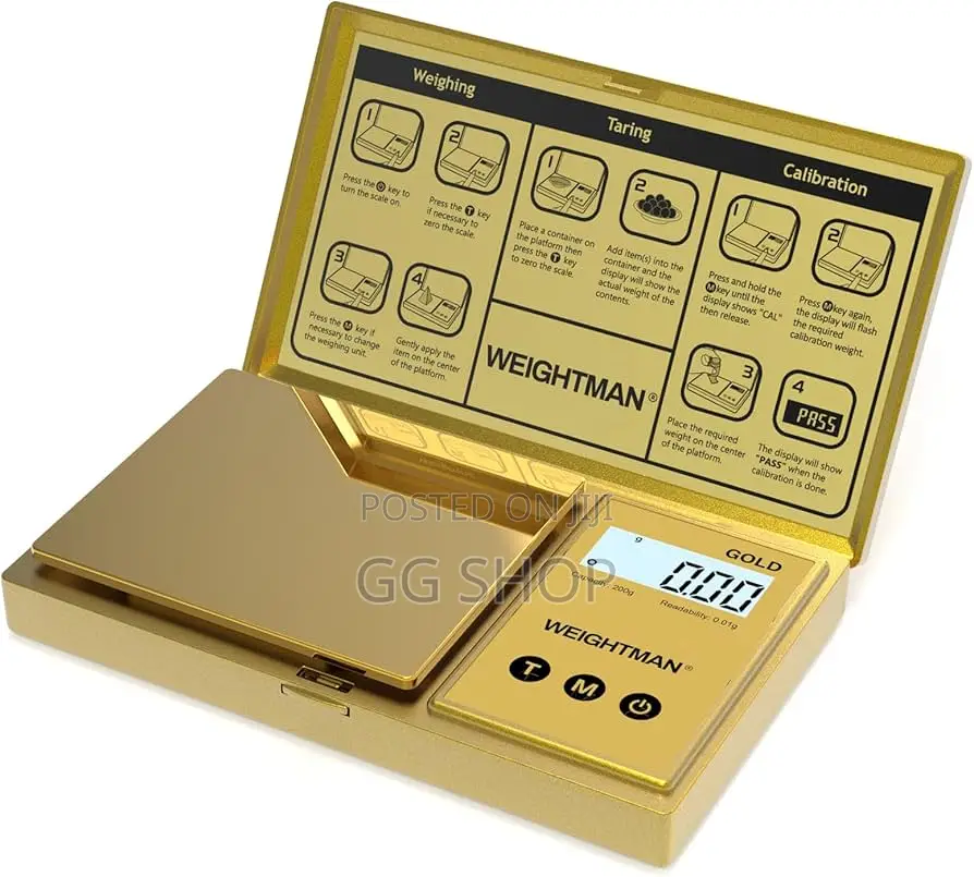 Digital Gold Luxury Scale
