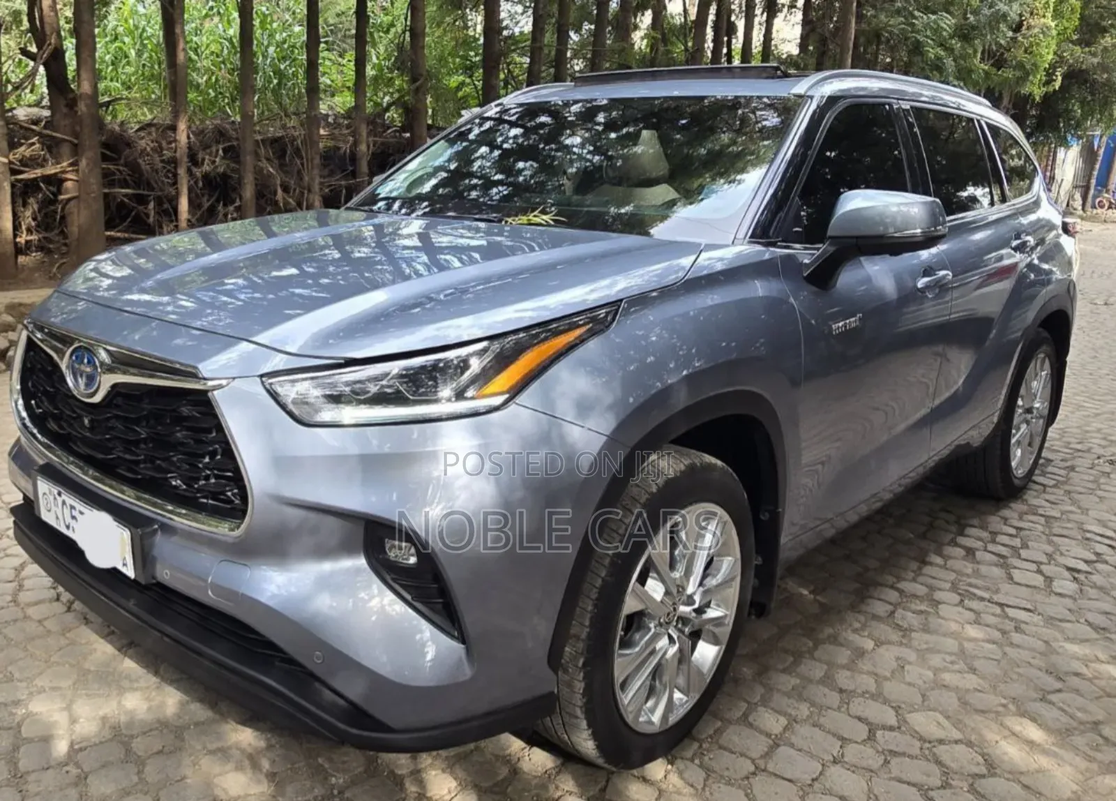 Toyota Highlander Hybrid 2024 Blue