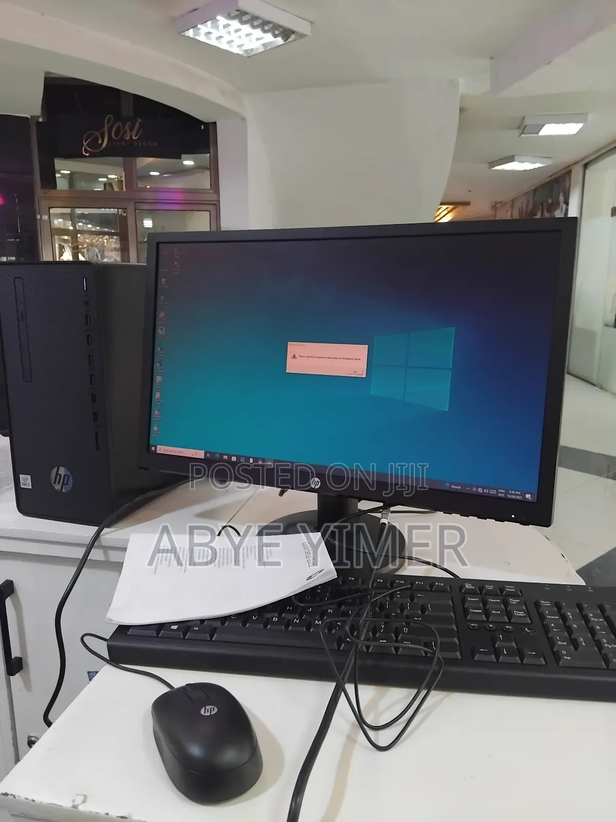 New Desktop Computer HP 290 G4 8GB Intel Core I7 HDD+SSD 1T