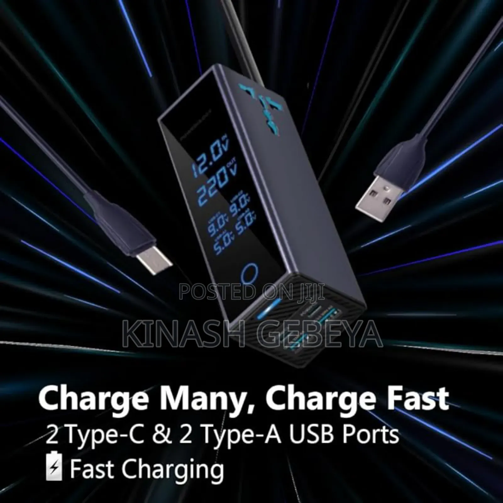 7ports Car Power Inverter(300watt)