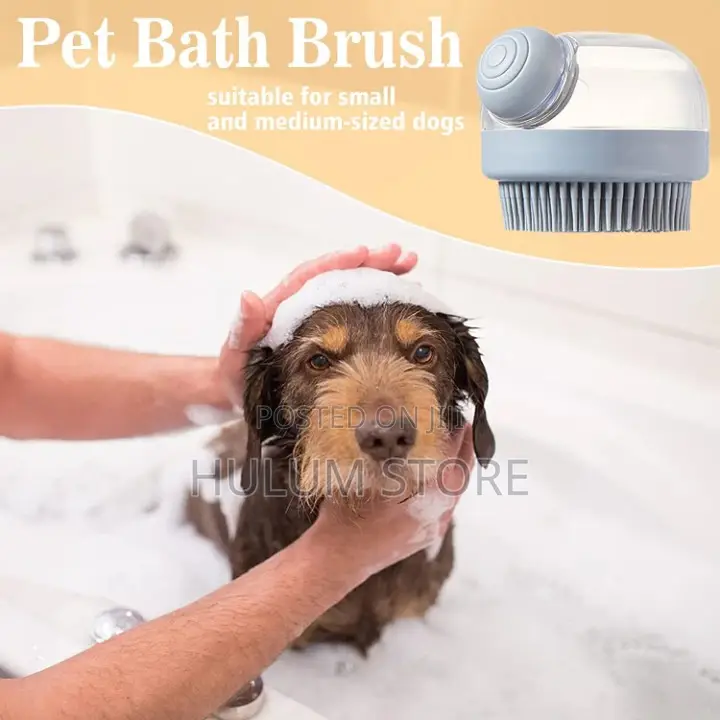 Bath Brush With Soap and Shampoo
