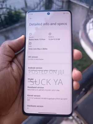 New Xiaomi Redmi Note 13 Pro+ 512 GB Red