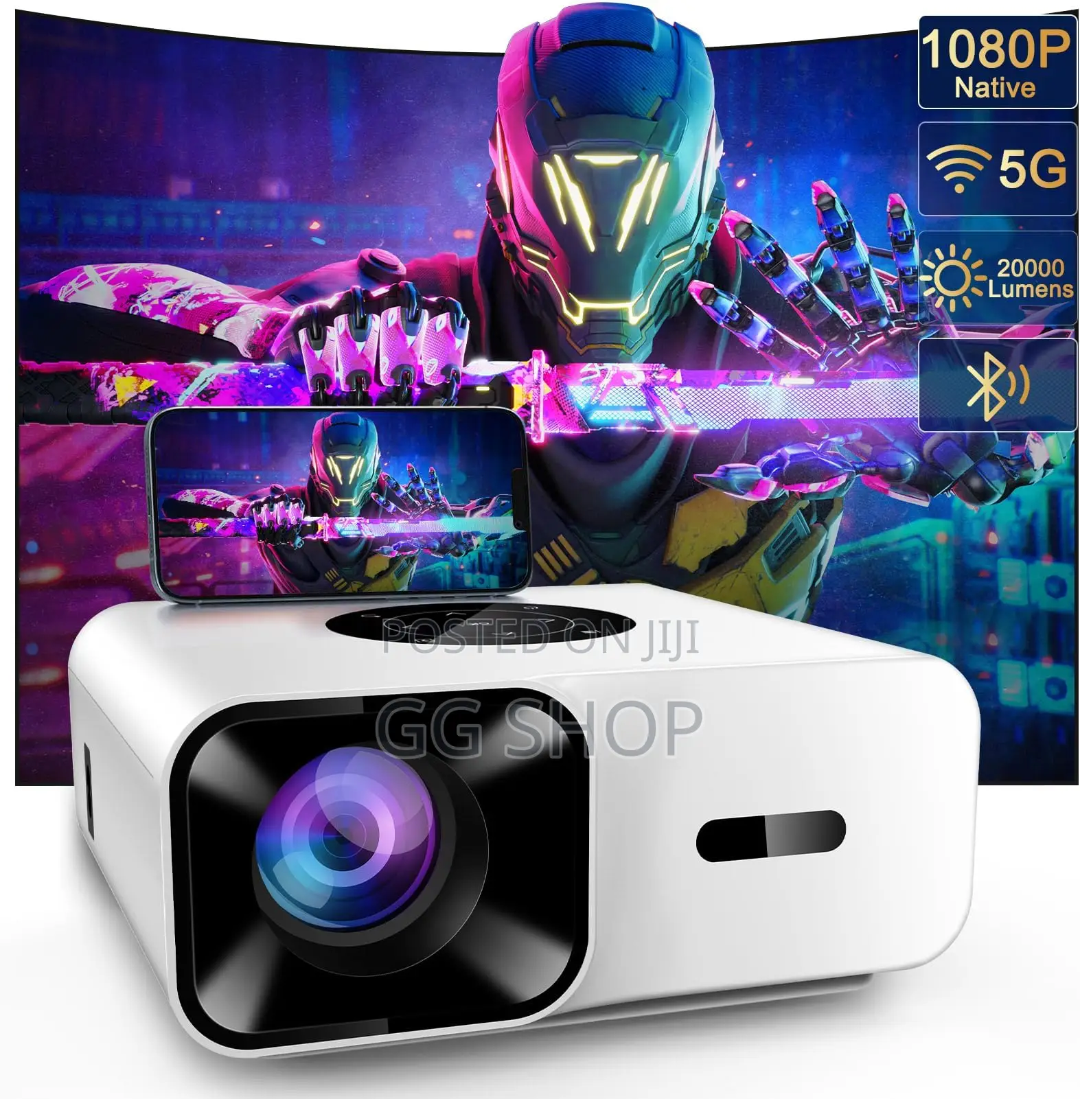 Borrego S6 Smart Projector