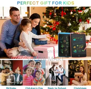 Photo - Colorful LCD Electronic Writing Tablet, Doodle Board Drawing Board,