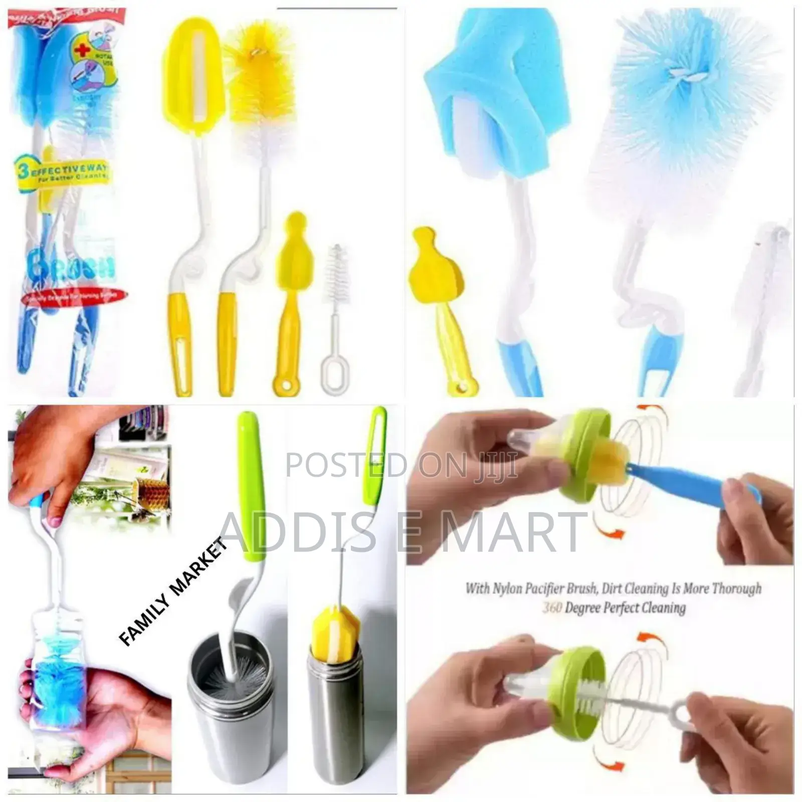 Baby Bottle Brush Set