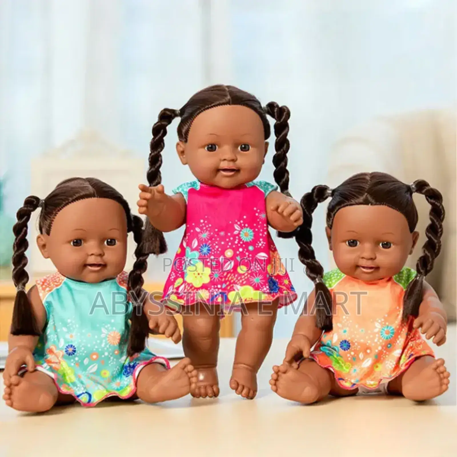 African Blacki Girl Doll With Dress