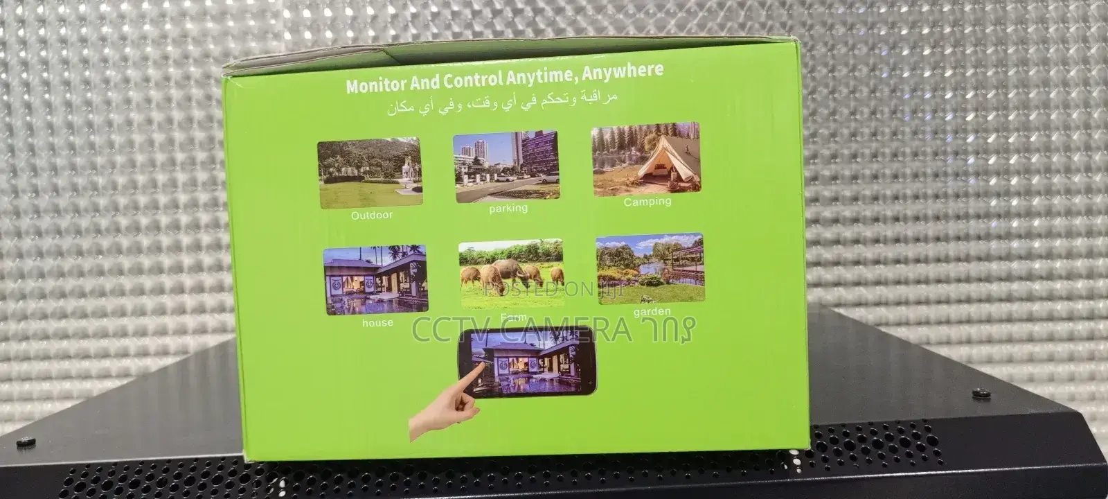 Honton በሲም የሚሰራai Solar Camera 3in 1
