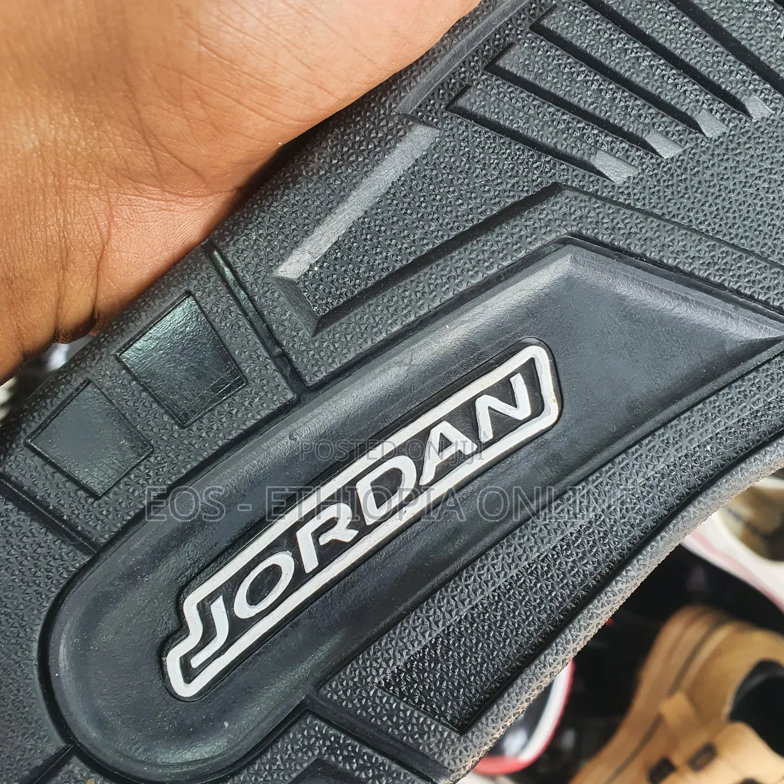 Black Air Jordan 3 Mid Top Sneaker [On Hand]