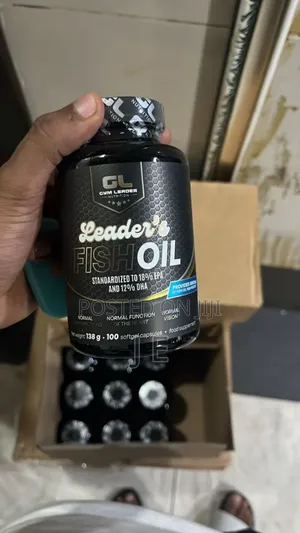 Photo - Gym Leader Fish Oil 100 Softgells