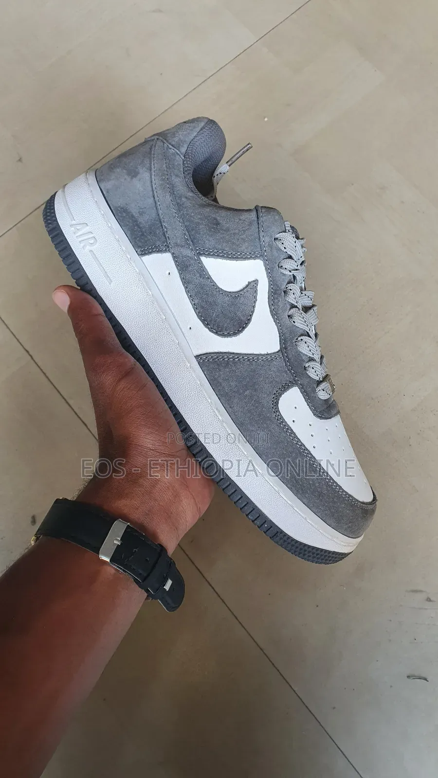 Premium Grey Suede Nike Airforce 1 Low Top [On Hand]