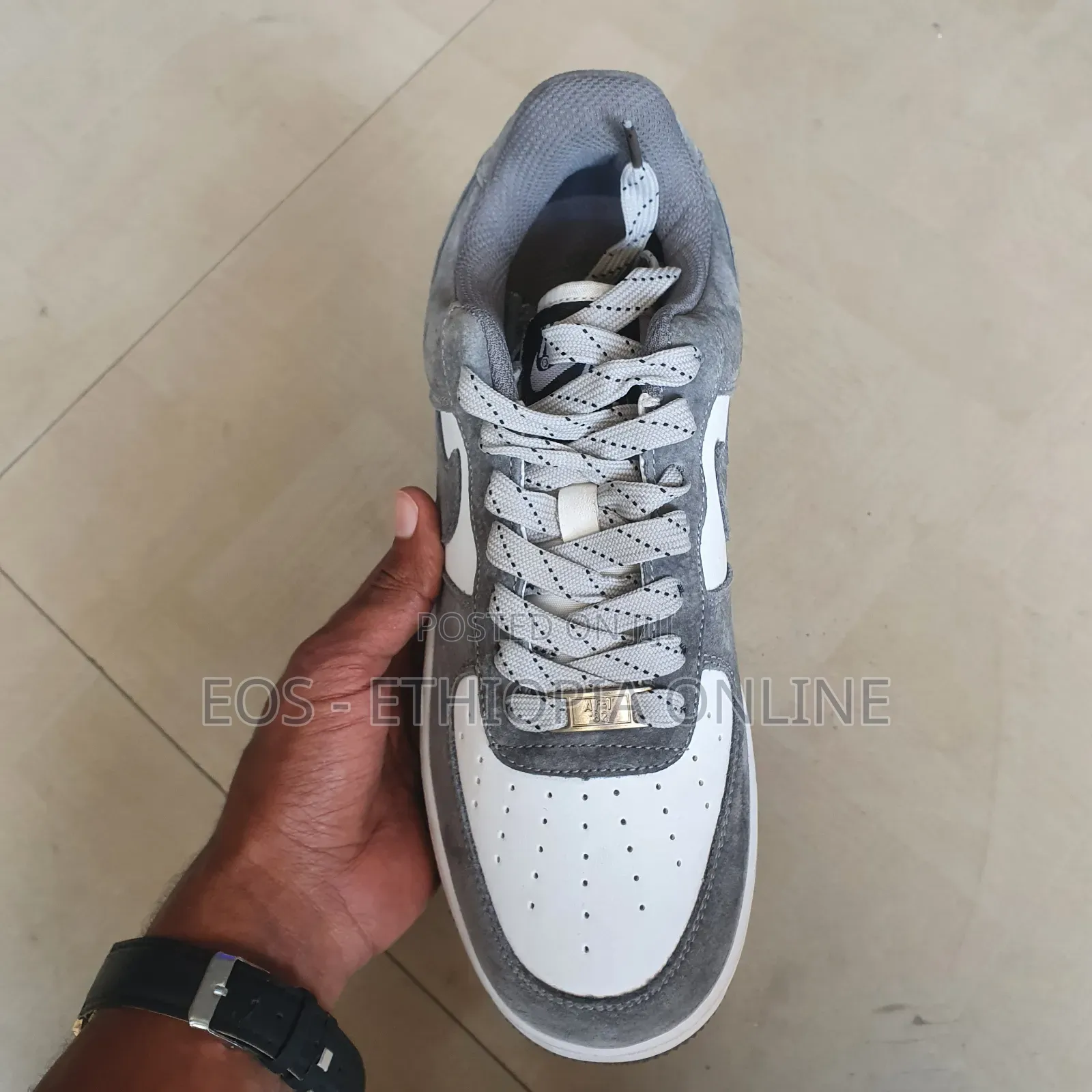 Premium Grey Suede Nike Airforce 1 Low Top [On Hand]