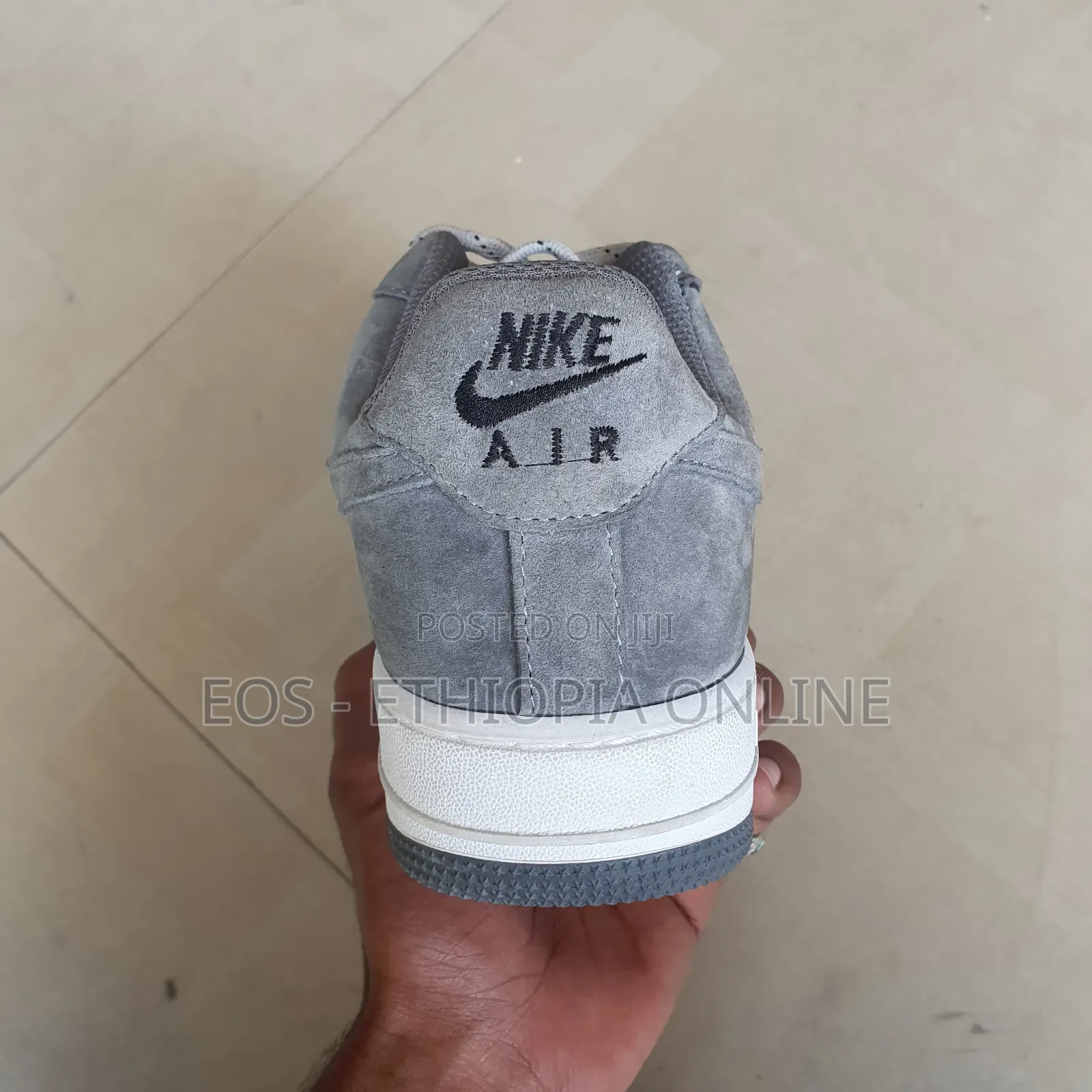 Premium Grey Suede Nike Airforce 1 Low Top [On Hand]