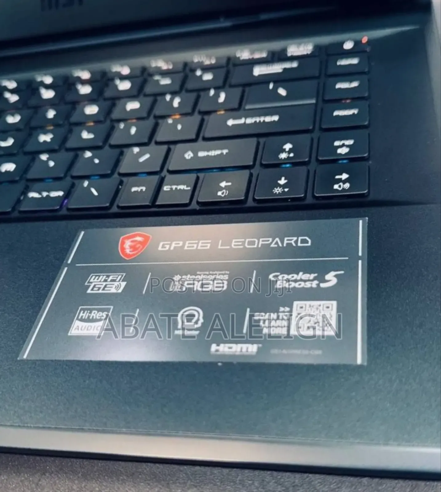 New Laptop MSI GP75 Leopard 16GB Intel Core I7 SSD 1T