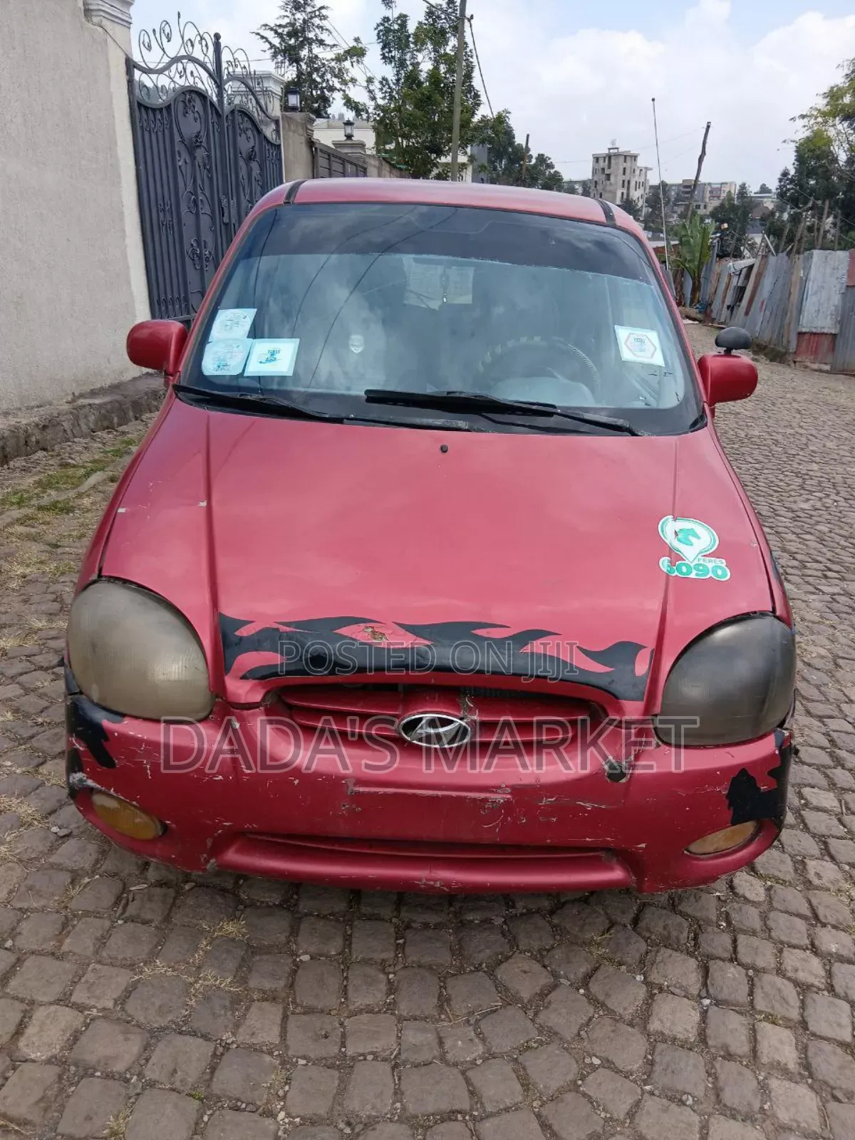 Hyundai Atos 2000 Red