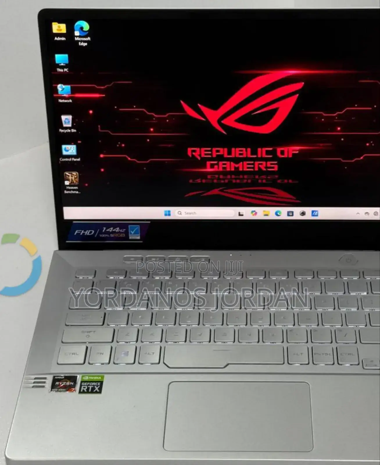 New Laptop Asus ROG Zephyrus G14 16GB AMD Ryzen 7 SSD 1T