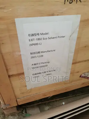 E Jet Eco Solvent Printer Machine