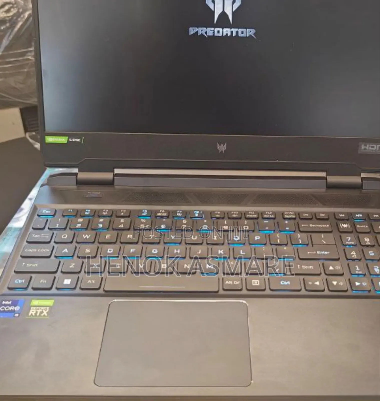 New Laptop Acer Predator 15 16GB Intel Core I9 SSD 1T