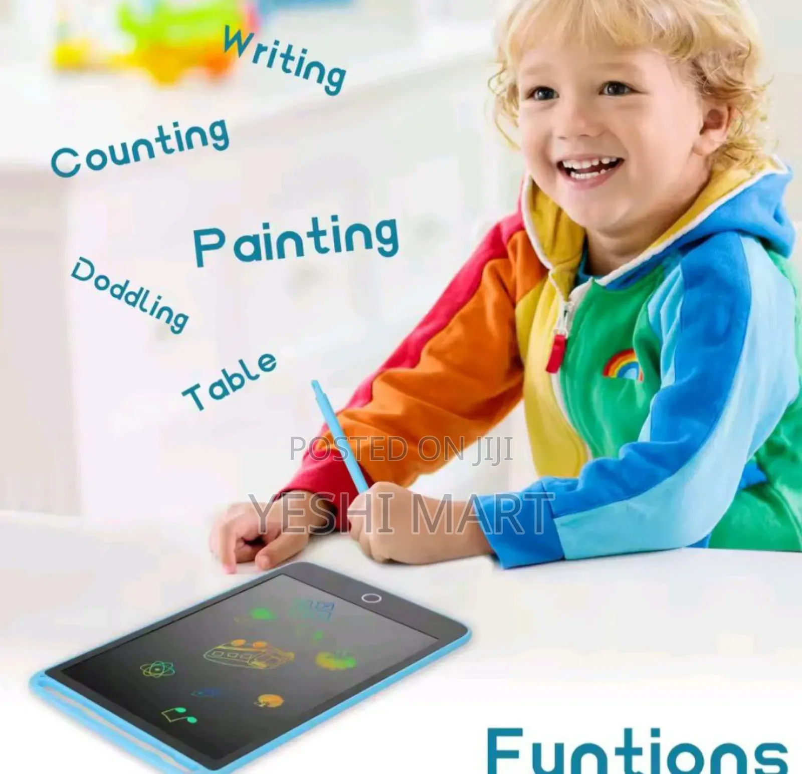 Colorful LCD Electronic Writing Tablet, Doodle Board Drawing Boar