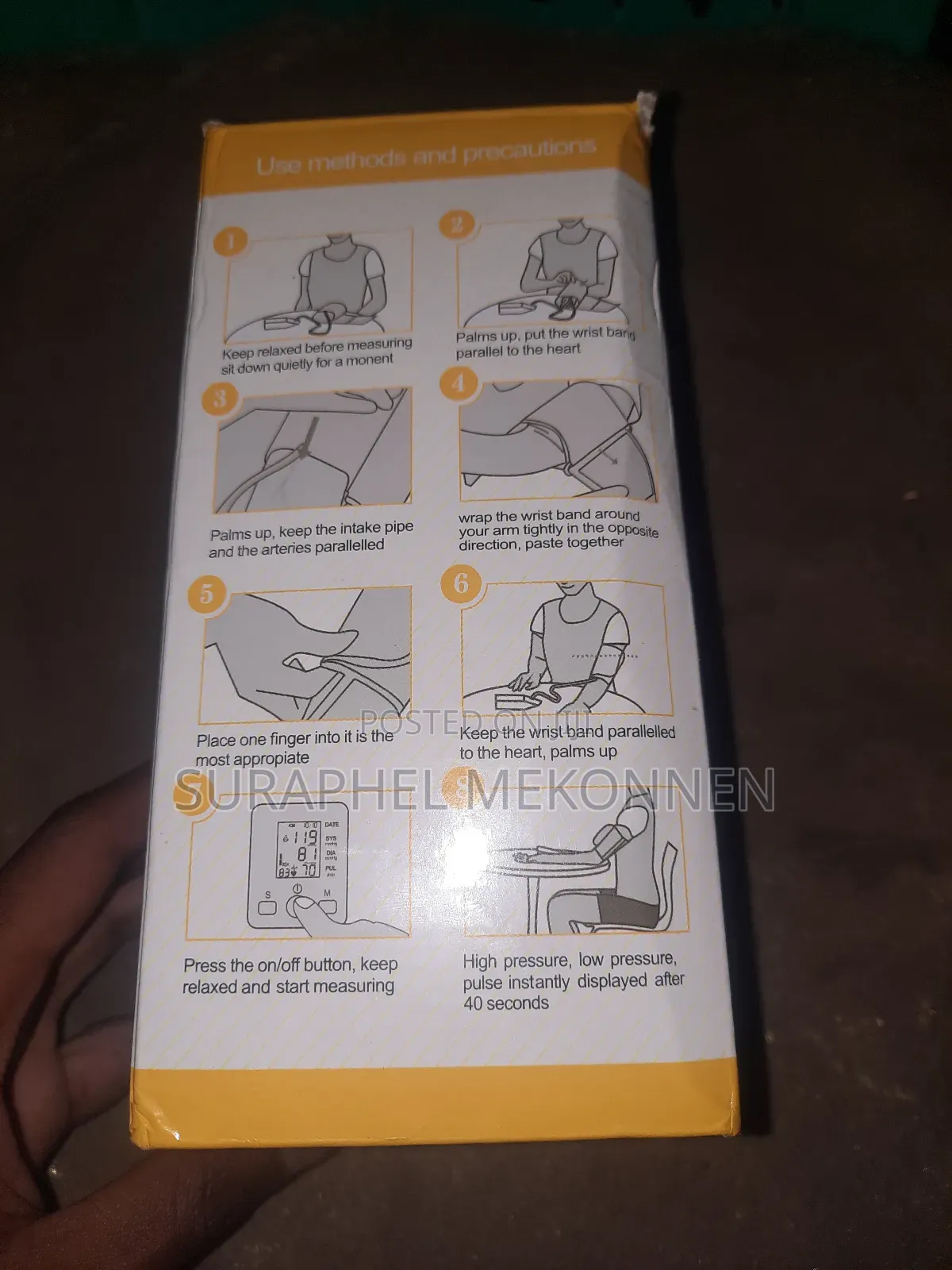 Electric Blood Pressure Monitor