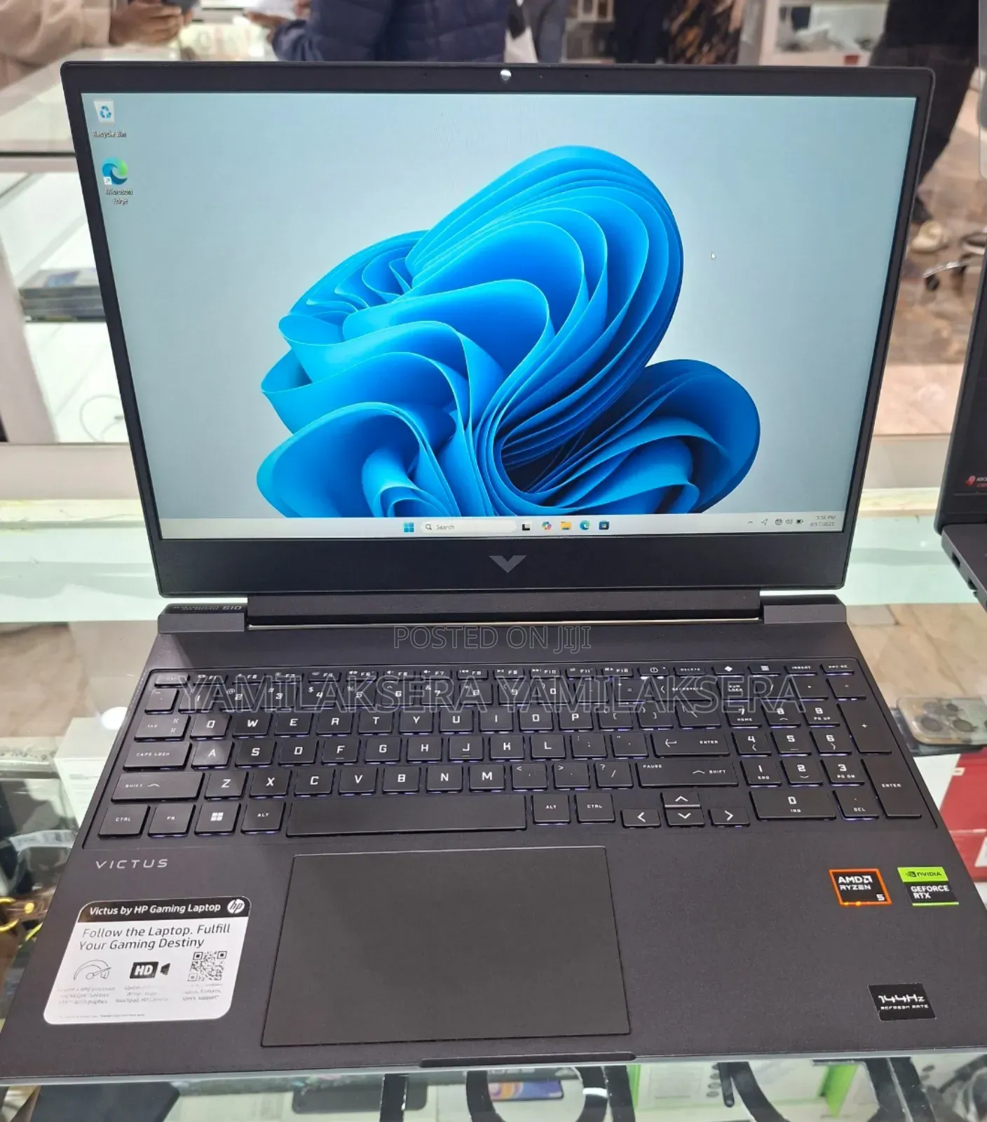 New Laptop HP Victus 15 32GB AMD Ryzen 5 SSD 1T