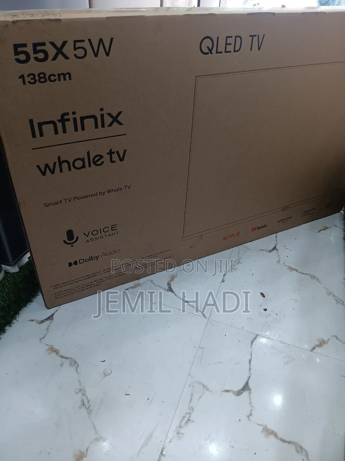 Infinex Tv 55inches Semaret Ferem Les Andrwed