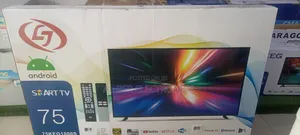 Lj 75 Inch Doble Glass Smart Android 13 Uhd