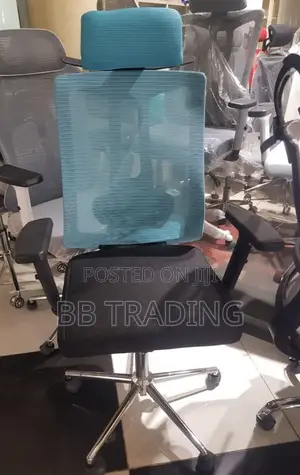 Managerial Office Chair( Blue Color)