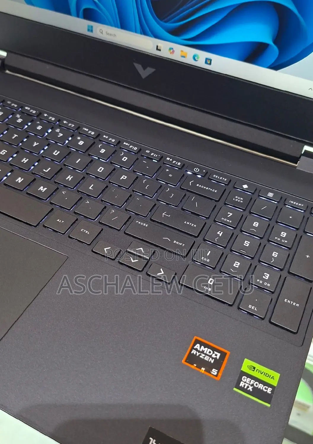 New Laptop HP Victus 15 32GB AMD Ryzen 5 SSD 1T