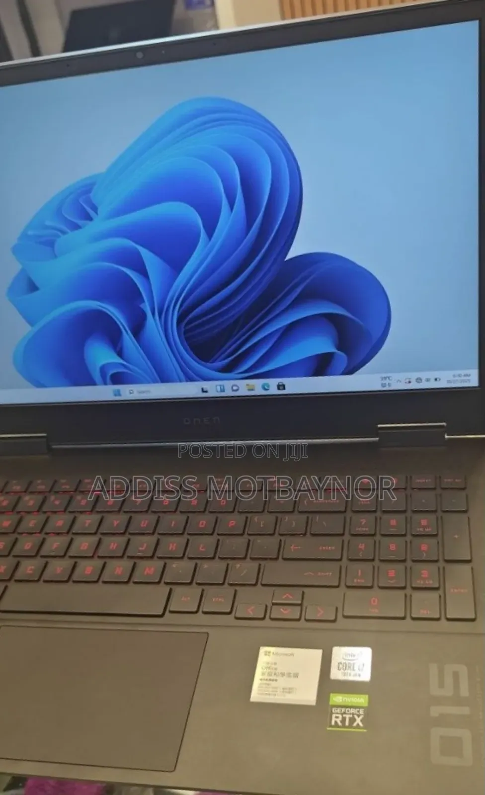 New Laptop HP Omen 15 16GB Intel Core I7 SSD 512GB