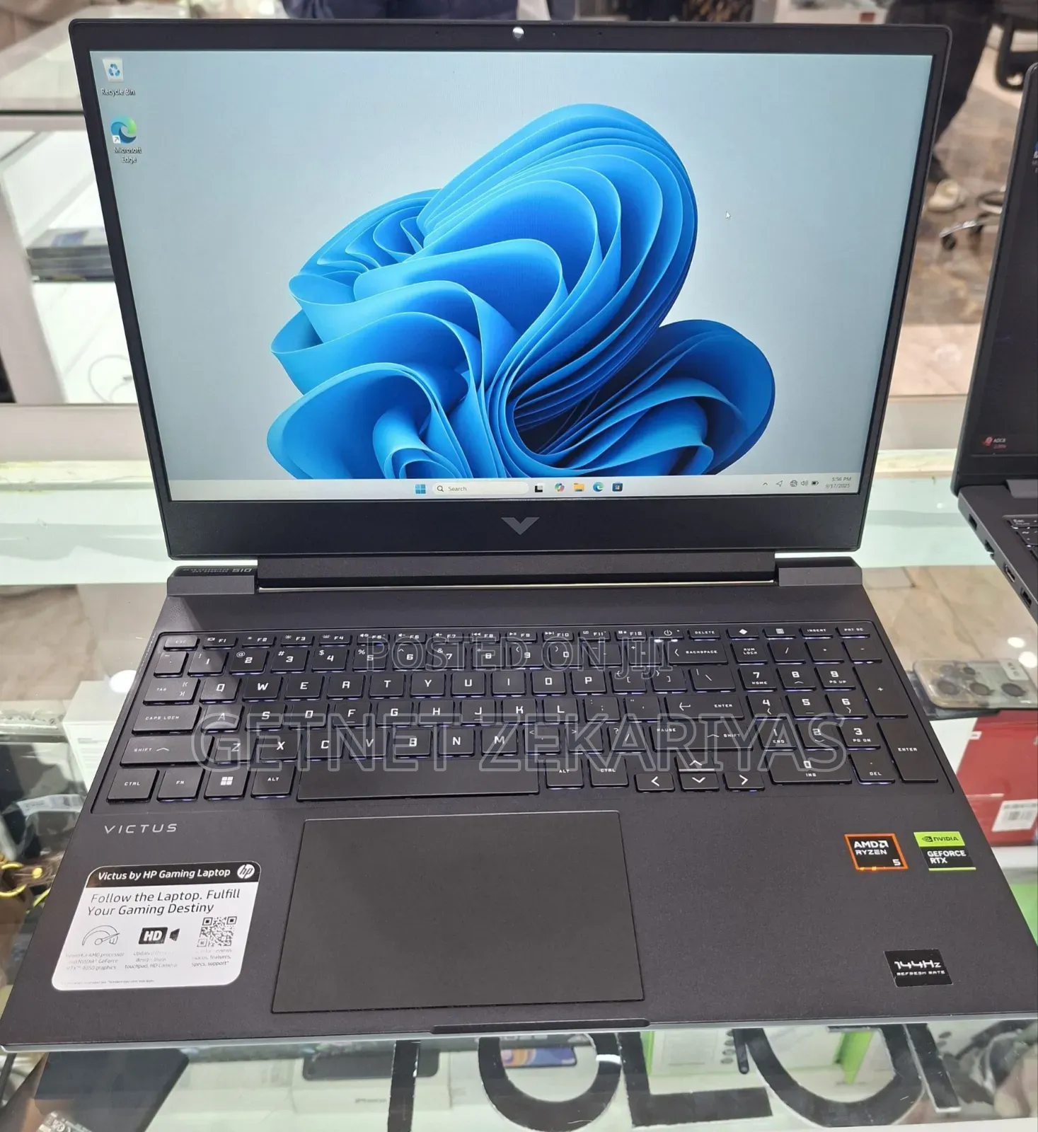 New Laptop HP Victus 16 32GB AMD Ryzen 5 SSD 1T