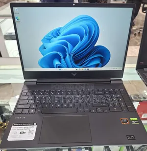 New Laptop HP Victus 16 32GB AMD Ryzen 5 SSD 1T