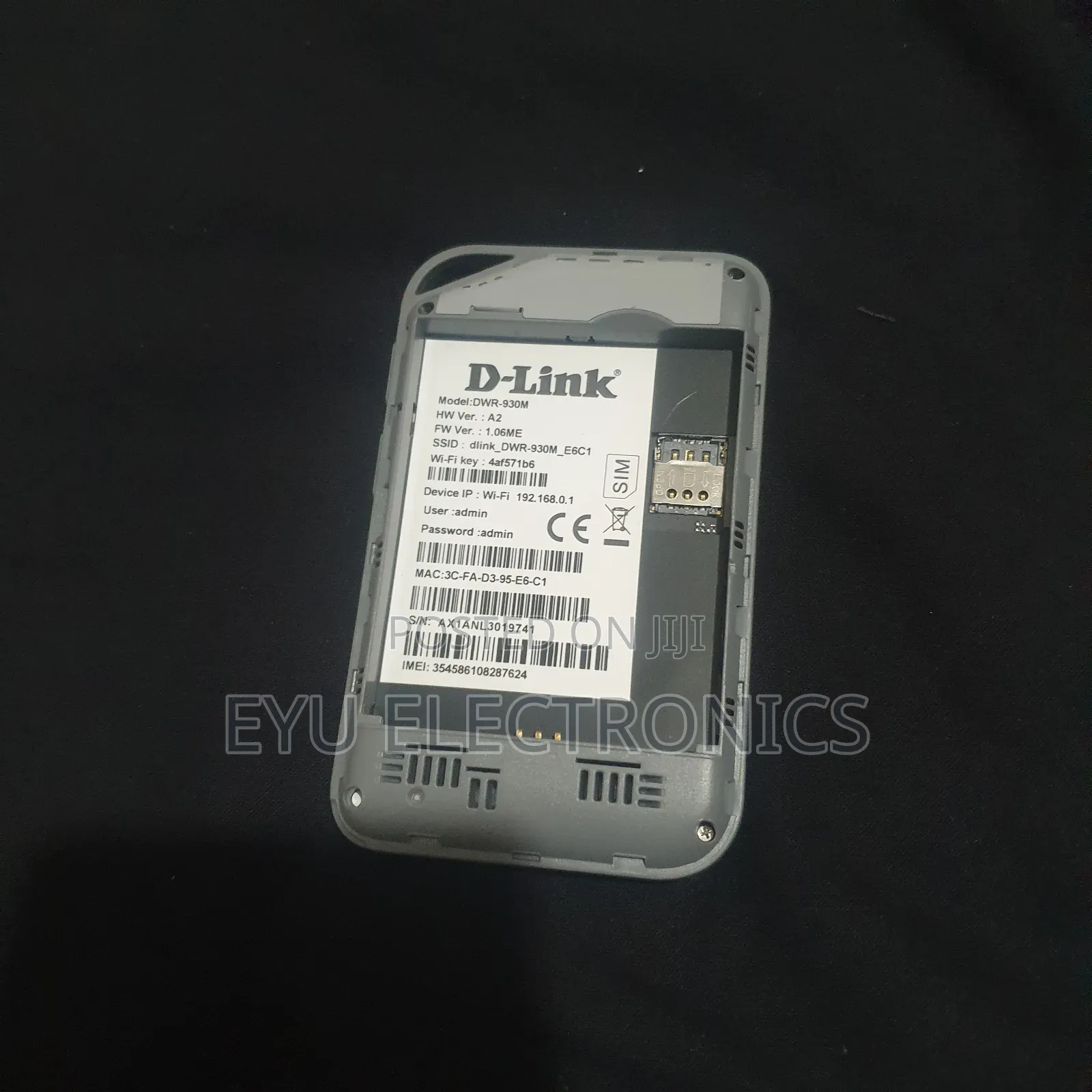 Dlink Portable Wifi Router