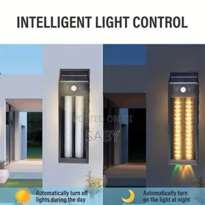 Outdoor Solar Induction Wall Light