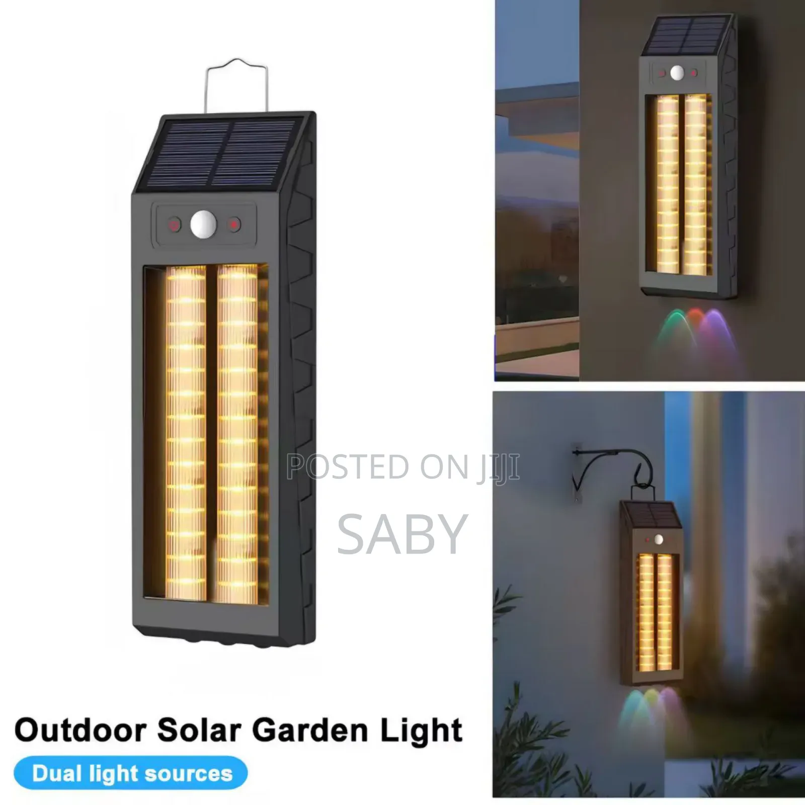 Outdoor Solar Induction Wall Light
