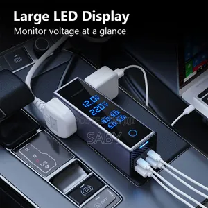 Photo - 300w Car Power Inverter With 7 Ports Is Designed To Meet The Energy