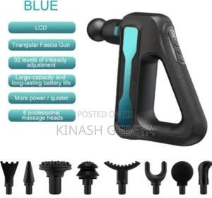 8in1 High Quality Body Massager Gun