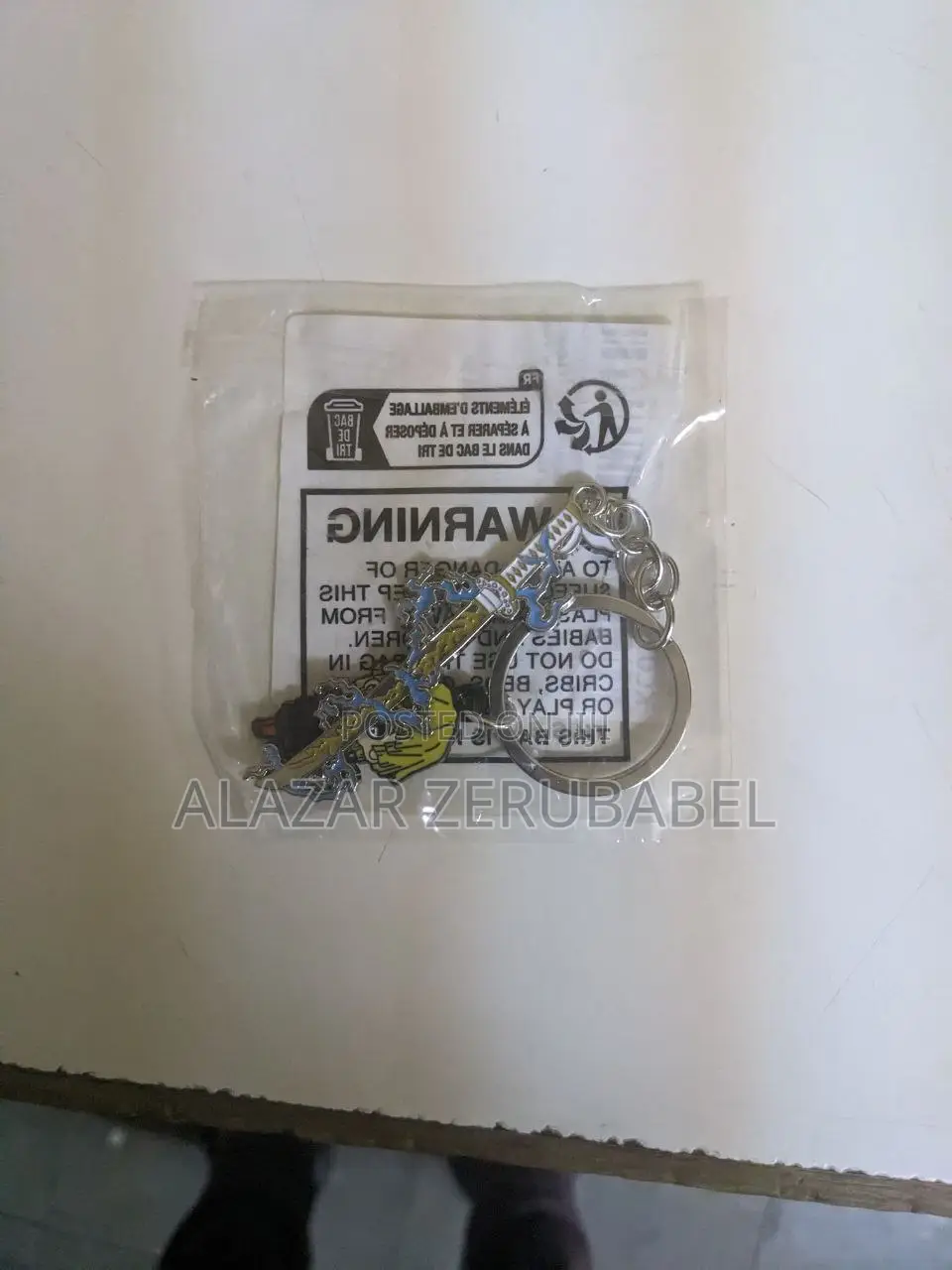 Demon Slayer Zenitsu Key Chain