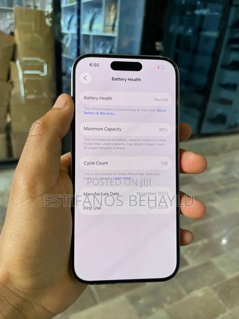 Apple iPhone 15 Pro Max 256 GB Gray