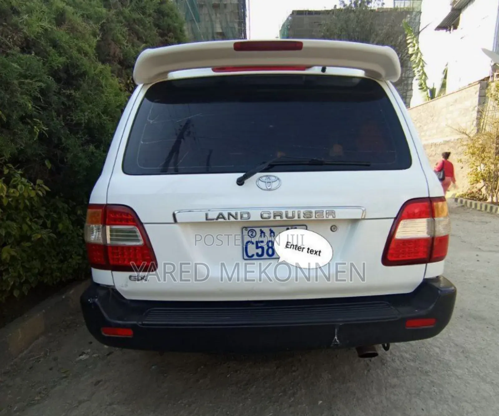 Toyota Land Cruiser 2005 White