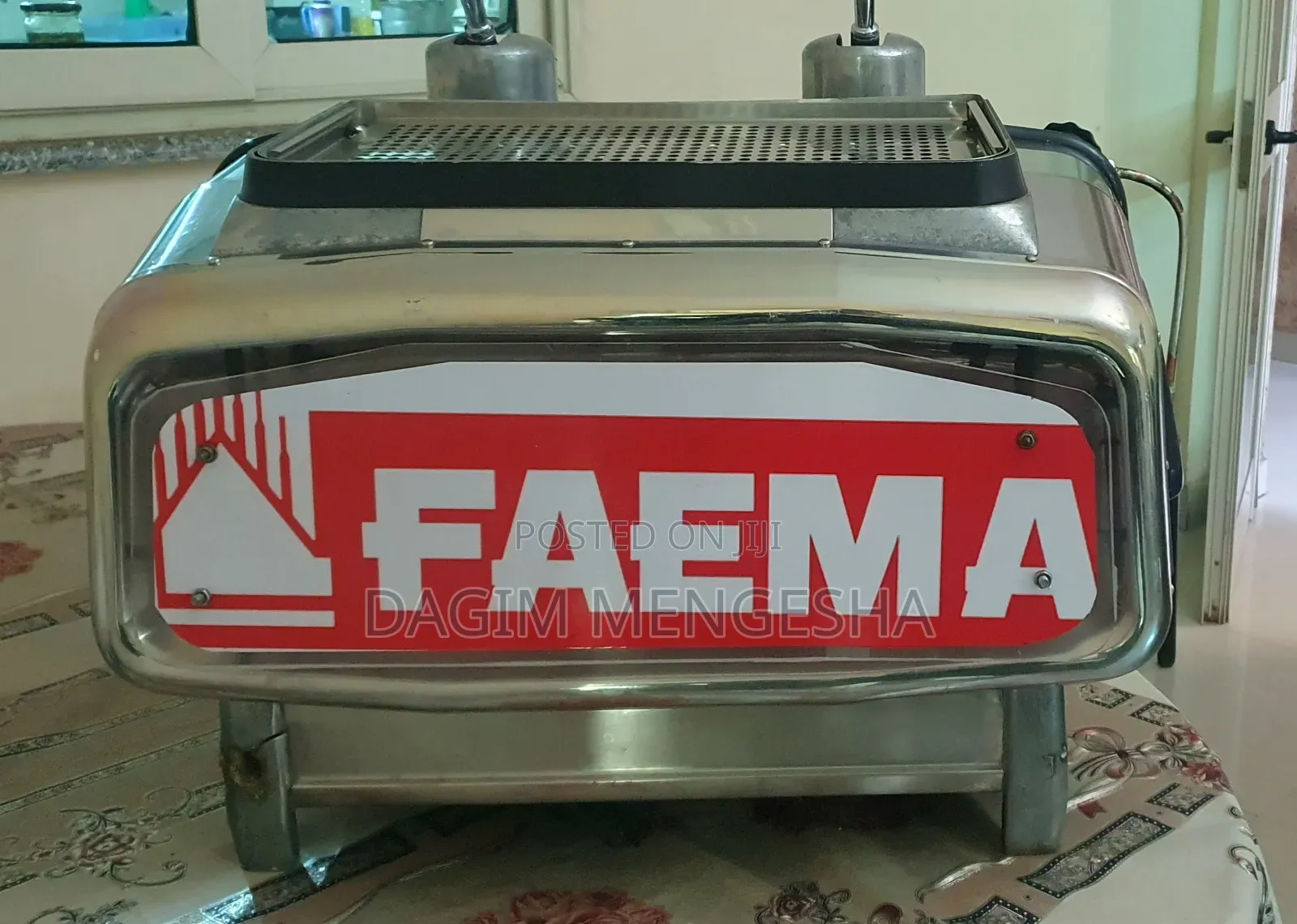 Faema Espresso Coffee Machine / ባለ 2 መጭመቂያ ፈያማ የሻይ ማሽን