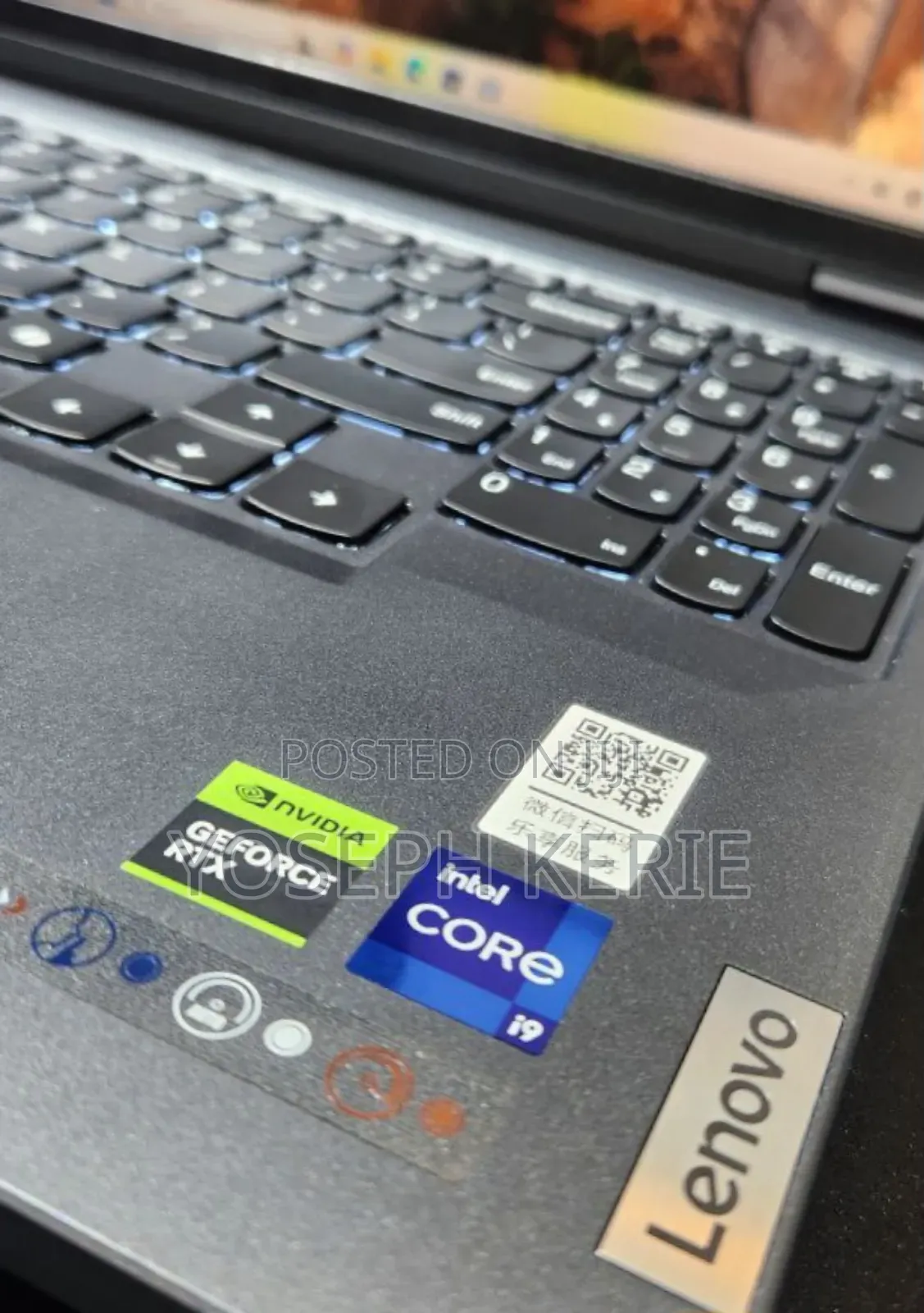 New Lenovo Legion Y7000P IRX9 Gaming Laptop 32GB Intel Core I9 SSD 1T