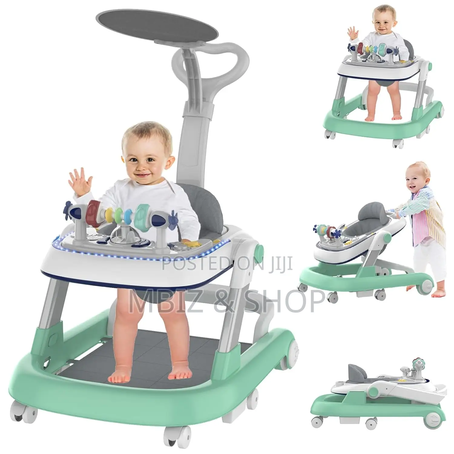 Jerelo ጀሬሎ 4in1 Baby Walker