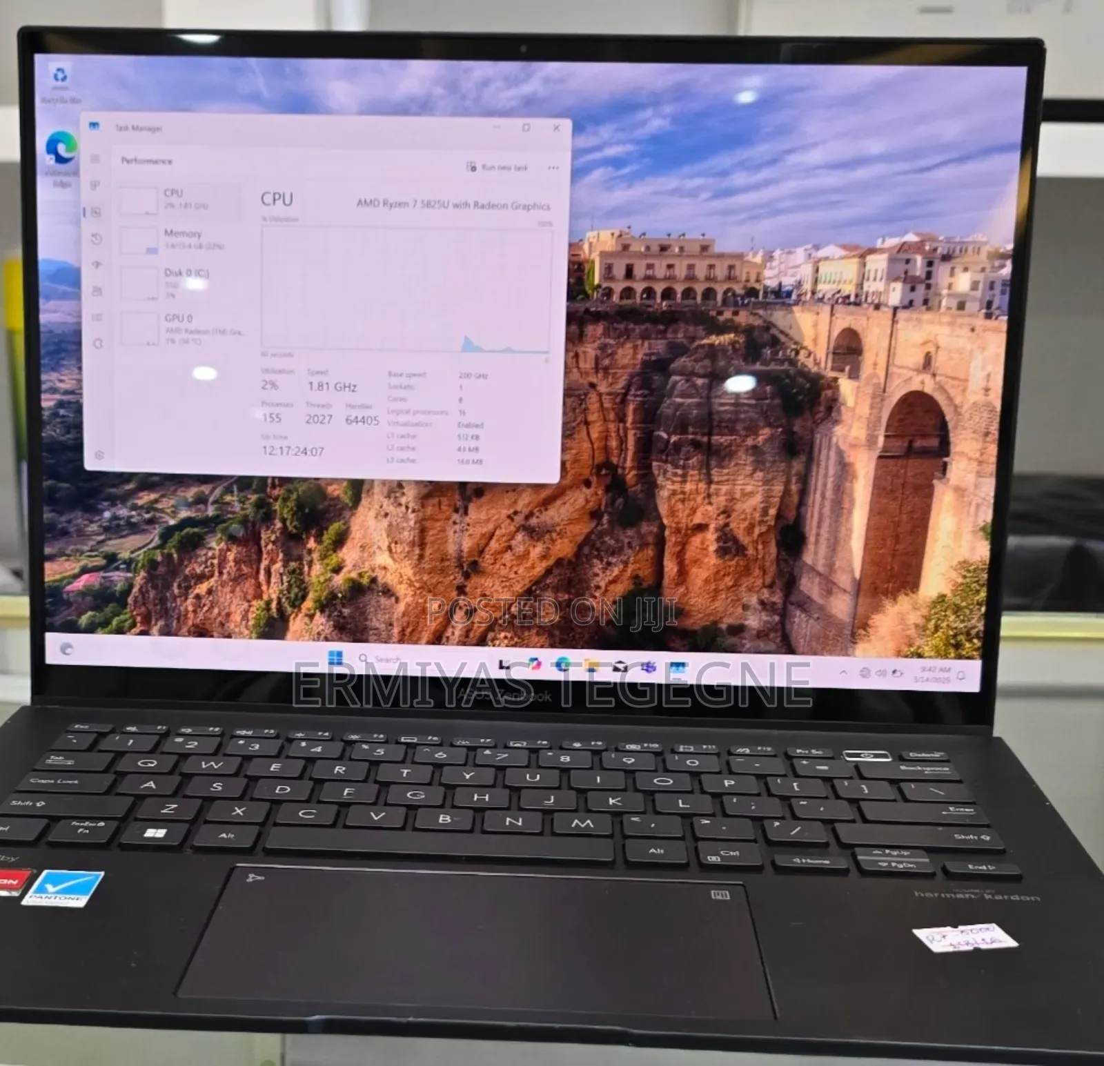 New Laptop Asus ROG Strix G15 16GB Intel Core I7 SSD 1T