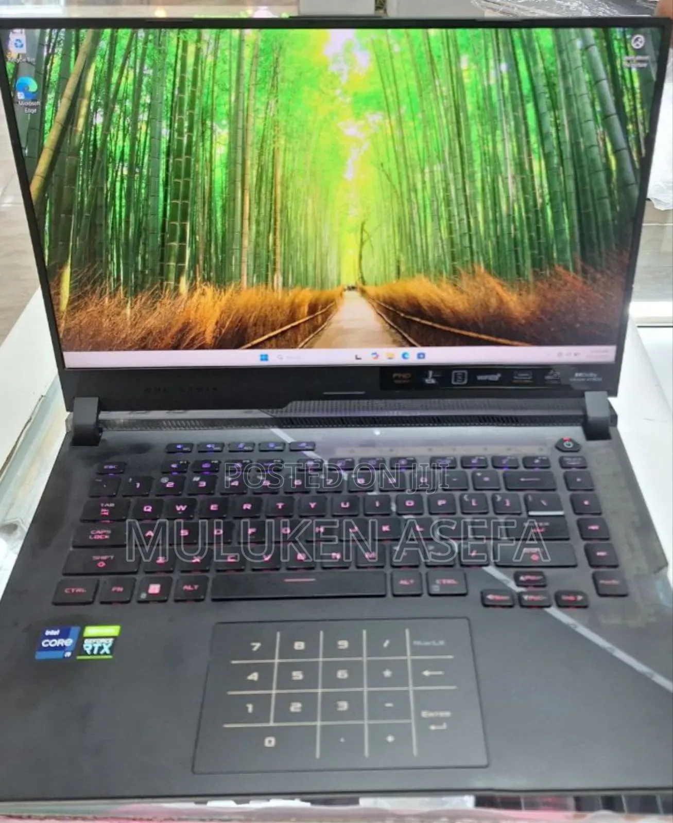 New Laptop Asus ROG Strix G15 16GB Intel Core I9 SSD 1T