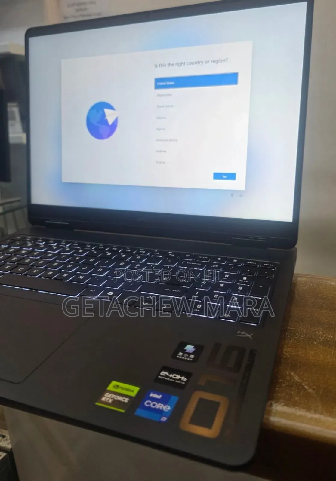 New Laptop HP Omen 16 16GB Intel Core I7 SSD 1T